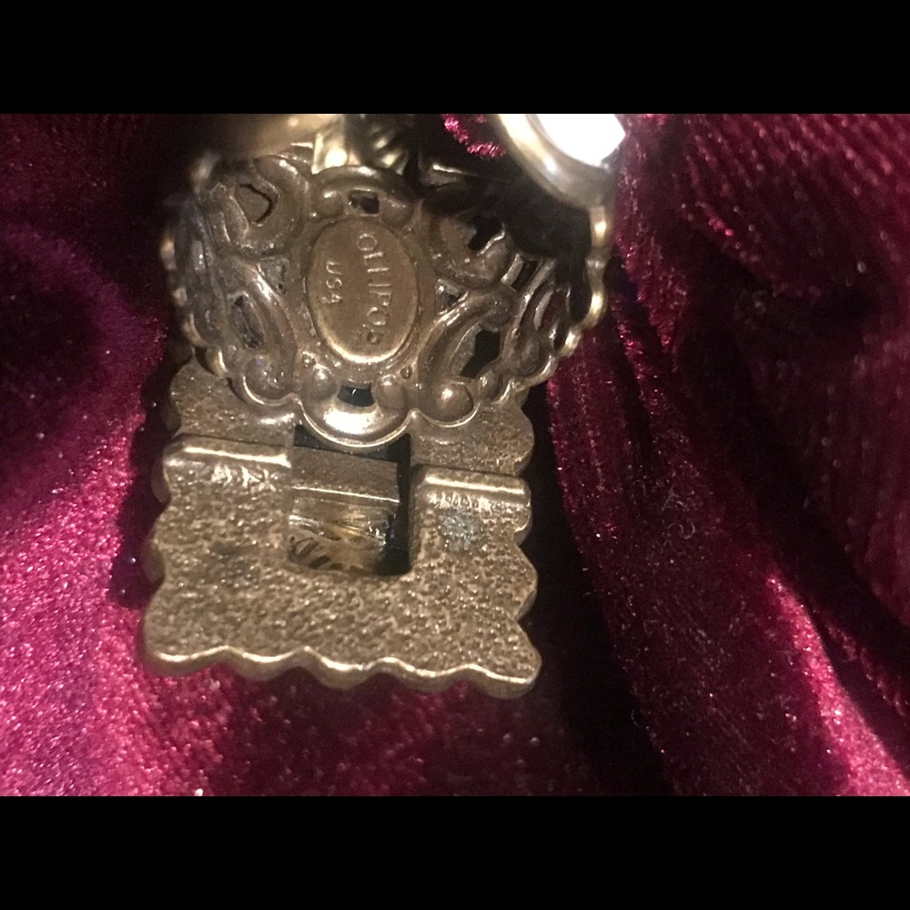 Olli Pop Brass & Onyx Statement Ring - image 8